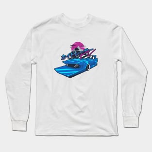 Blue Kaido Racer Bosuzoku Long Sleeve T-Shirt